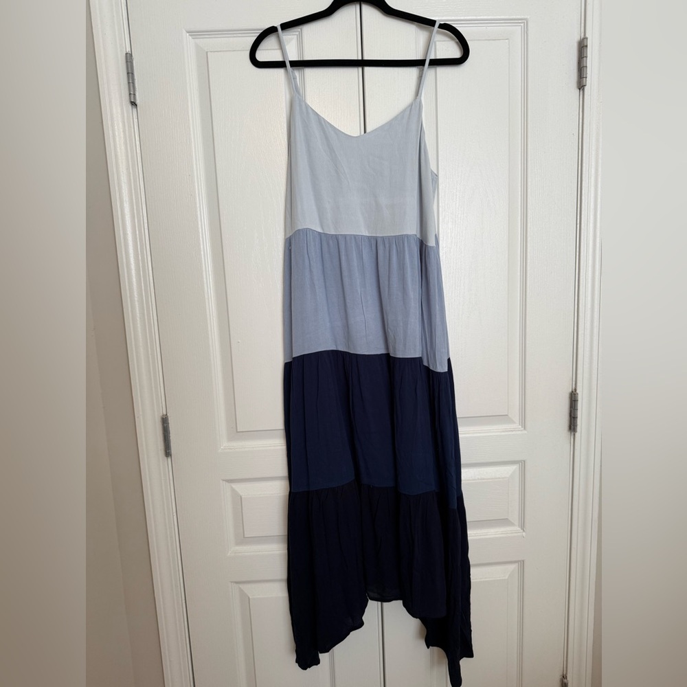 Final Touch Colorblock, Tank Maxi Dress with Pockets (NWOT) - Picture 5 of 15